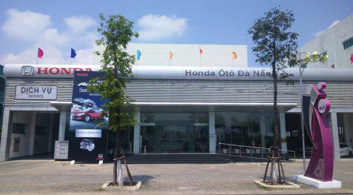 Đại lý showroom xe ô tô Honda tại Đà Nẵng