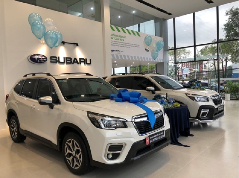 Đại lý showroom xe ô tô Subaru tại Đà Nẵng có khu trưng bày thoáng đãng