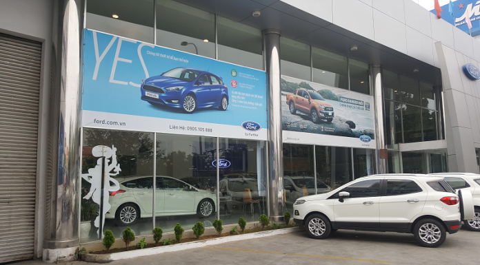 Đại lý showroom xe ô tô Ford tại Đà Nẵng