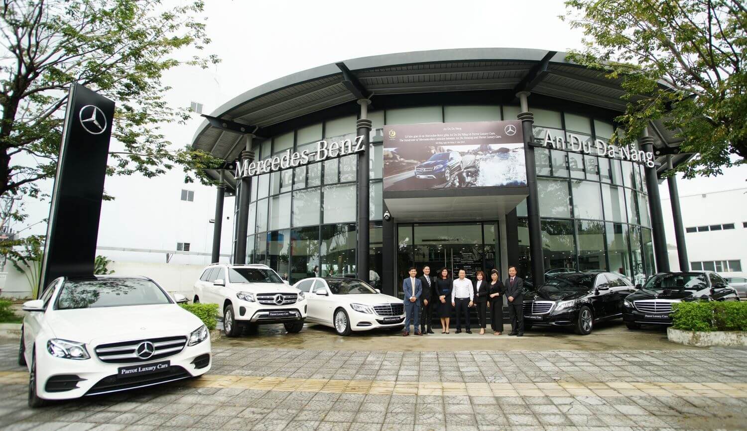 Đại lý showroom xe ô tô Mercedes tại Đà Nẵng