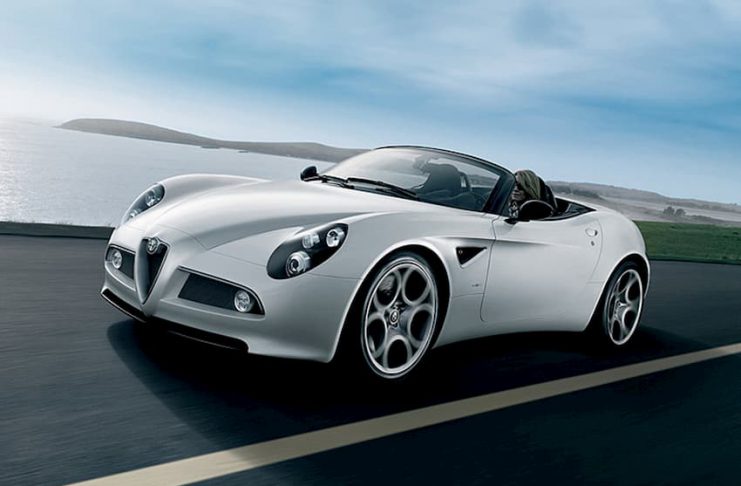 Giá xe Alfa Romeo 8C Competizione Spider