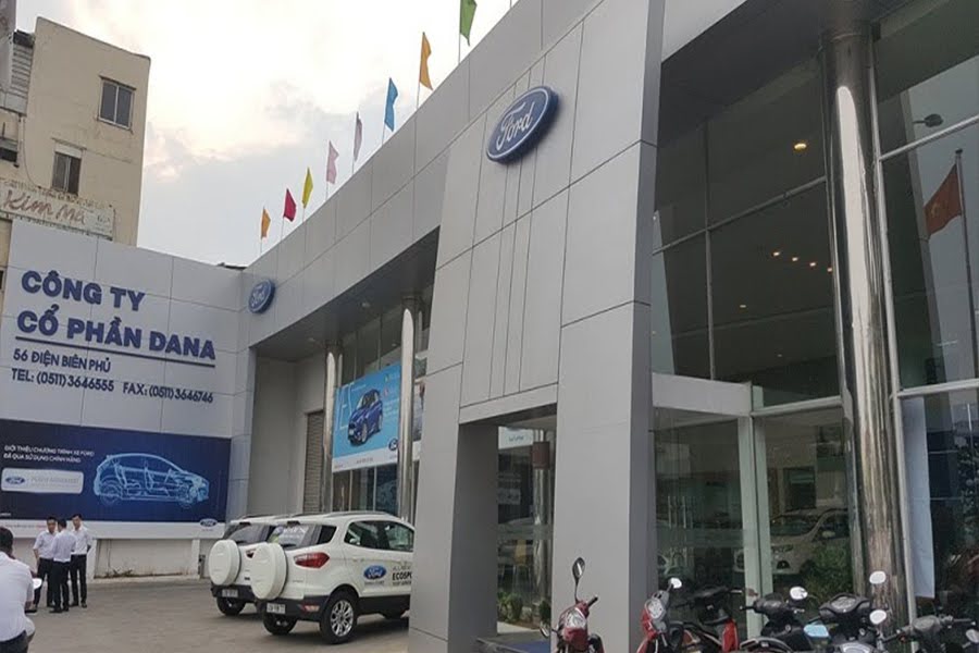 Đại lý showroom xe ô tô Ford tại Đà Nẵng