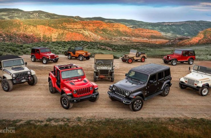 Bảng giá xe ô tô Jeep ưu đãi tại Đà Nẵng