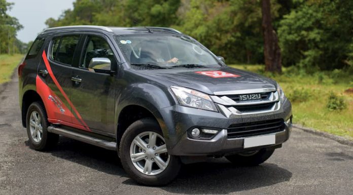 Giá xe Isuzu Mu-X
