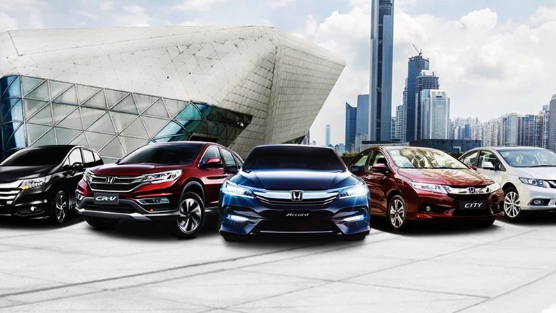 Đại lý Honda Đà Nẵng phân phối đa dạng các dòng xe ô tô Honda