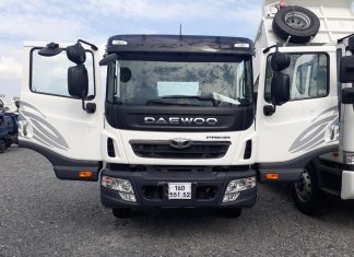 bảng giá xe tải Daewoo ưu đãi tại Đà Nẵng