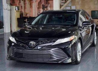 Mẫu xe Topyoat Camry đẹp mắt, sang trọng