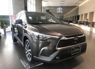 Ngoại thất dòng xe toyota Cross đẹp mắt