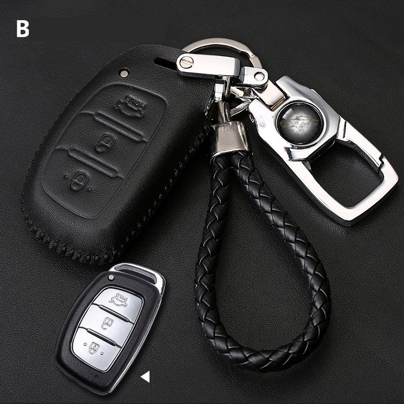 Bao da chìa khóa ô tô Hyundai ( mẫu 6 )