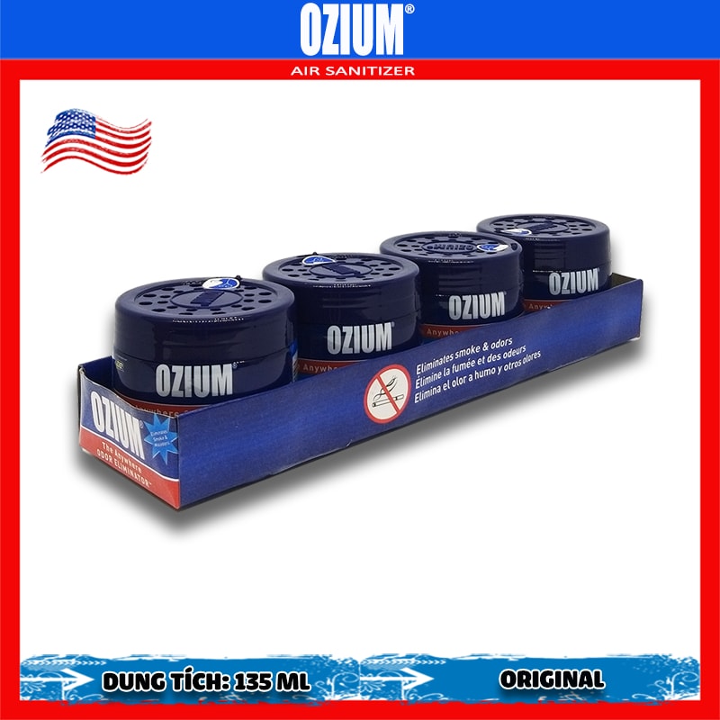 Sáp Gel khử mùi ô tô Ozium Air Original từ Mỹ