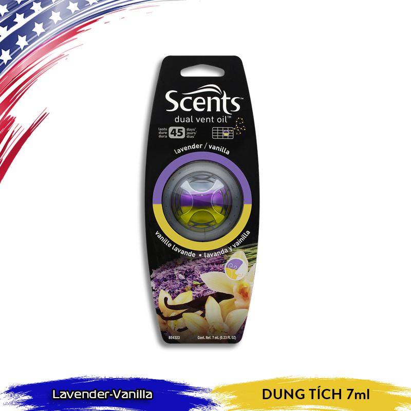 Nước hoa ô tô gài cửa gió Scents ( Mỹ )